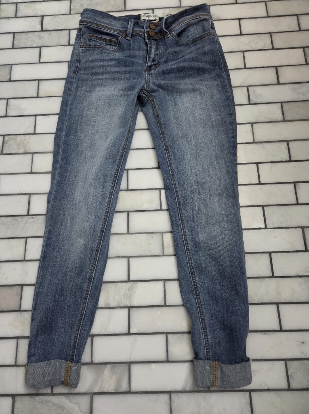 Indigo Rein Juniors Blue Skinny Jeans